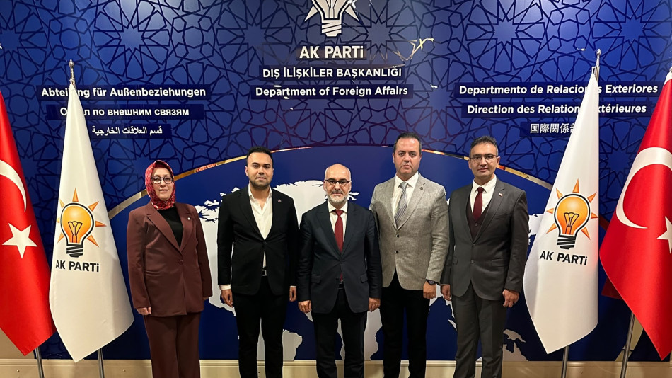 AK PARTİ DIŞ İLİŞKİLER BAŞKAN YARDIMCISI SN. OSMAN TİMURTAŞ’A ZİYARET